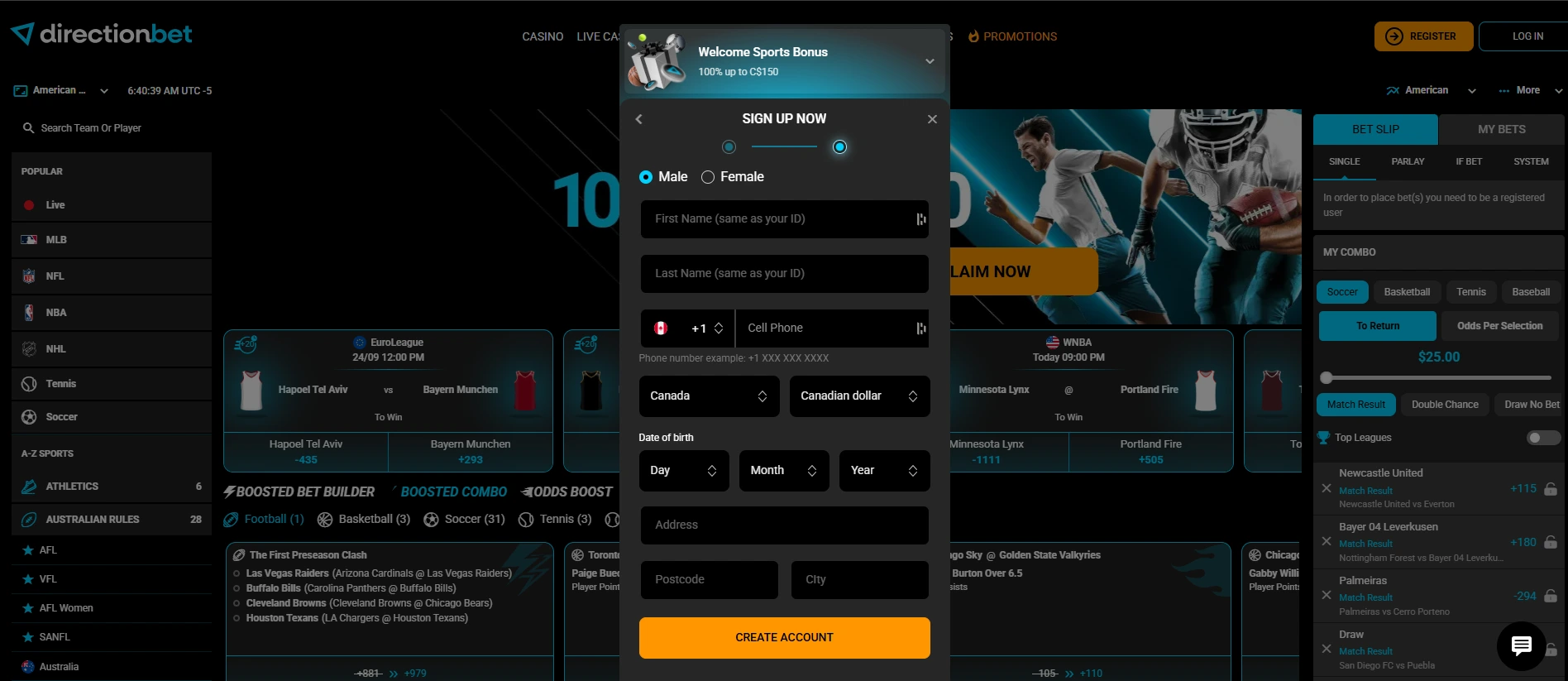 Directionbet kasyno online