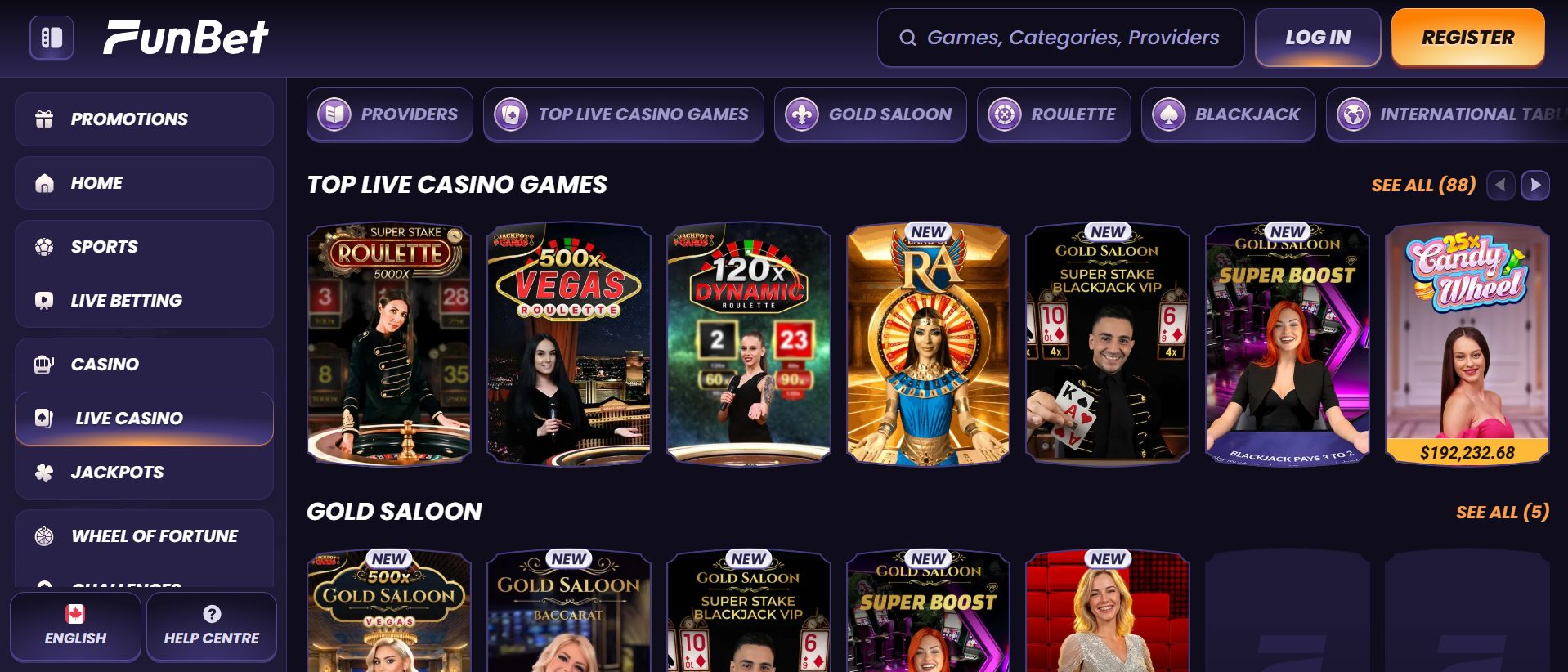 FunBet kasyno online